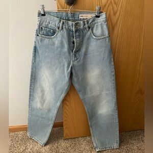 ASOS Blue Relaxed Jeans Vintage-Inspired Casual